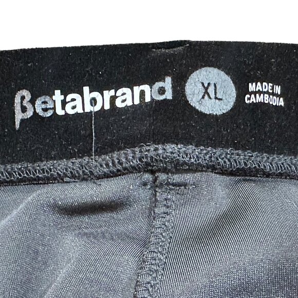 Betabrand Classic Dress Yoga Pant Black Velvet W0104-BAV‎ Size XL Dressy Holiday - Picture 5 of 7